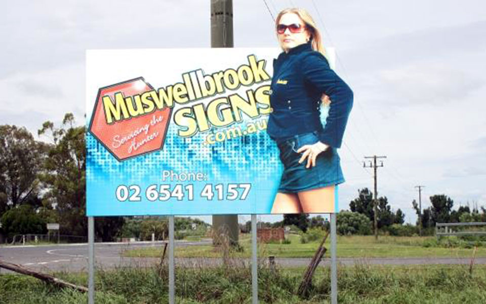 Muswellbrook Signs Billboard